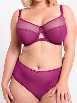 Victory Balcony Bra - Purple