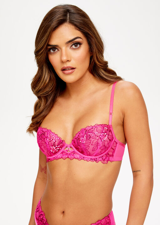 Camille Non Padded Balcony Bra image number 1.0
