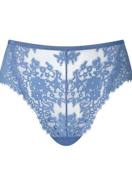 Knickerbox Renee Lace High Waisted Brazilian Knickers image number 5.0