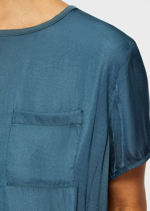 Raye Satin Jersey T-Shirt image number 3.0