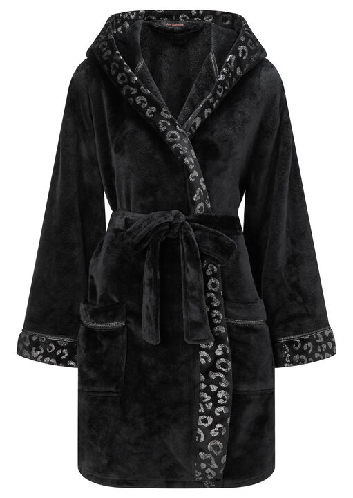Signature Sparkly Fluffy Robe image number 4.0