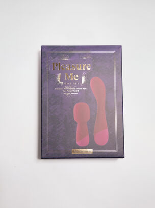 Pleasure Me Vibrating Couples Two Piece Gift Set