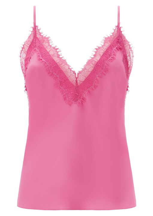 Cerise Cami Set image number 4.0