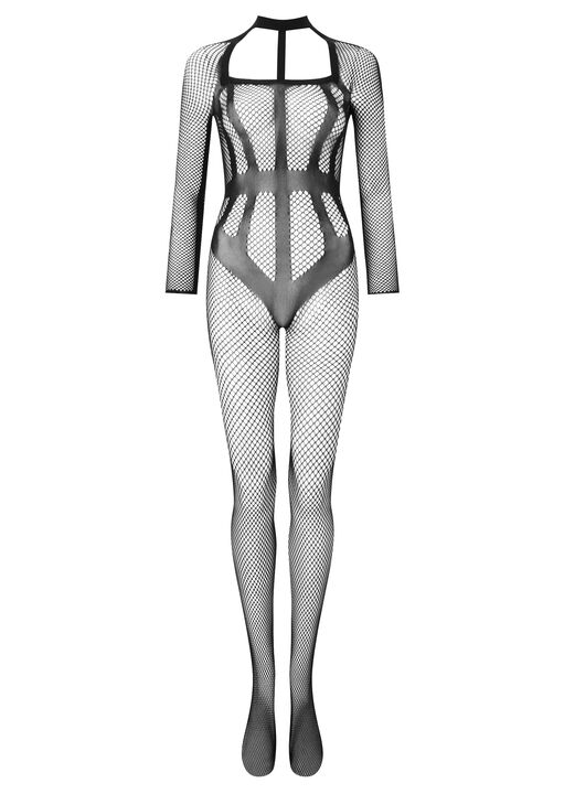 Jupiter Fishnet Crotchless Bodystocking image number 3.0