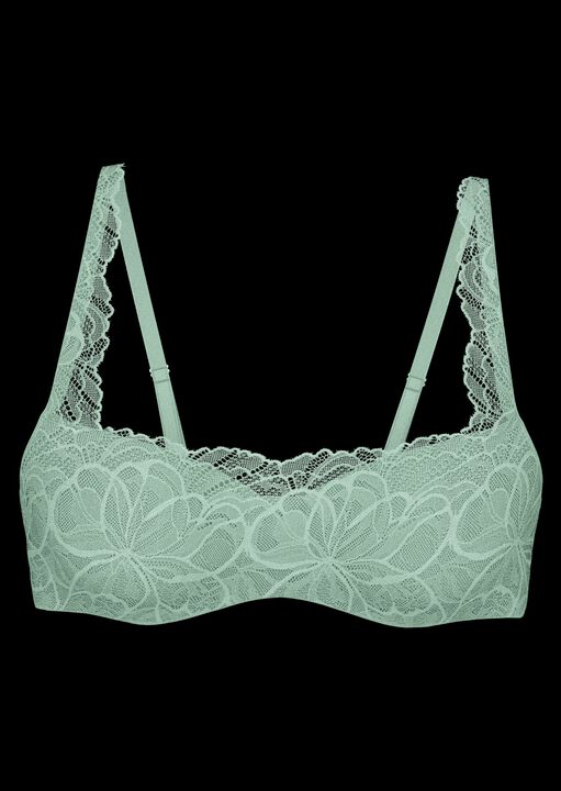 Body Make Up Illusion Lace Balconette Bra image number 4.0