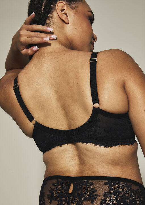 Knickerbox Renee Lace Non Padded Balcony Bra image number 5.0