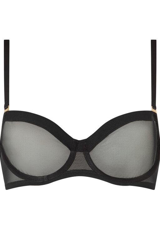 Zadie Non Pad Balcony Bra image number 5.0