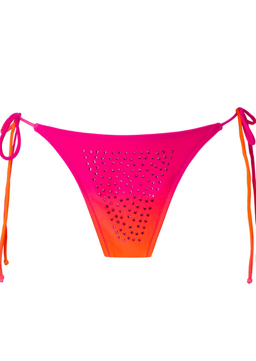 Tie Side Ombre Bikini Bottom  image number 6.0