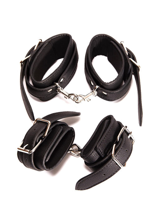 Under Bed PU Adjustable 10 Piece Restraint Kit image number 1.0