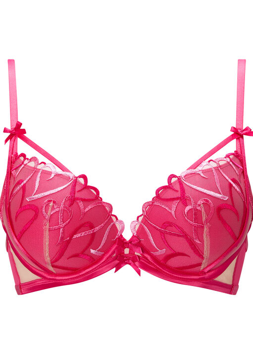 Love Struck Padded Plunge Bra image number 6.0