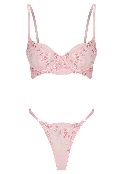 Sofia Non Pad Plunge Bra image number 3.0