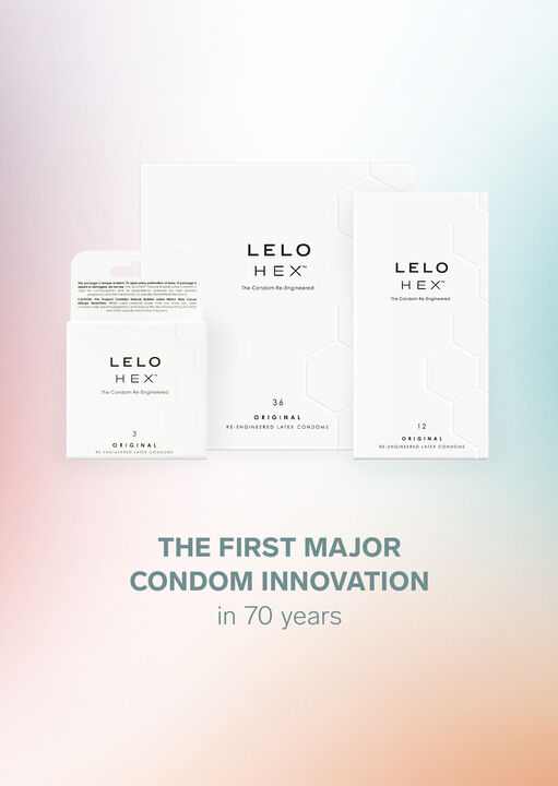 LELO Hex Condoms Original - 12 Pack image number 4.0