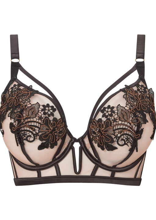 Enticement Non Padded Plunge Bra image number 9.0