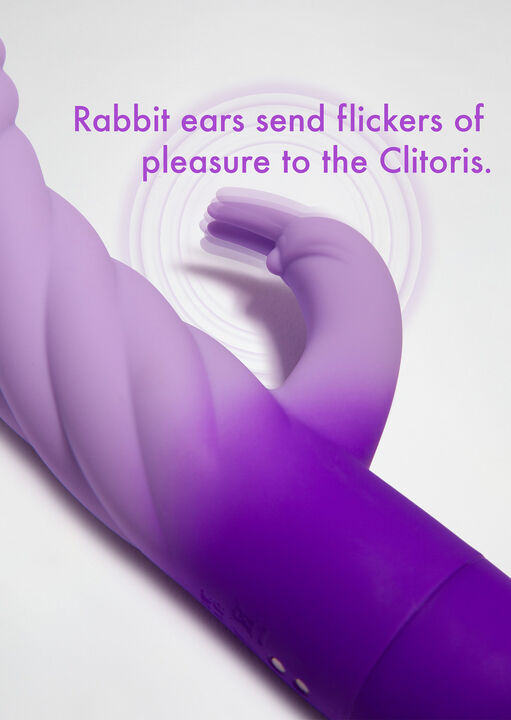 Rampant Rabbit Twisted Ripple G-Spot Vibrator image number 3.0