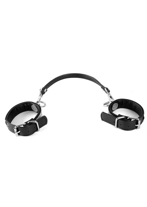 Parlour Silver Diamante Handcuffs image number 3.0