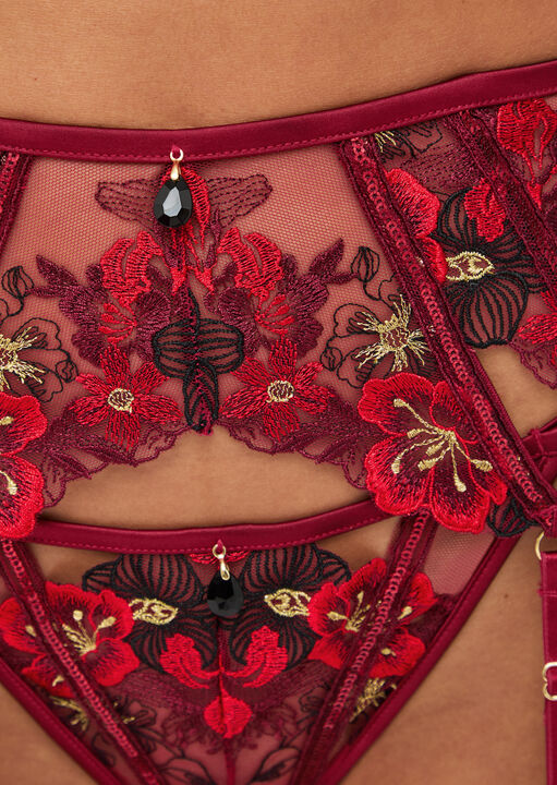 Shimmering Suspender Belt image number 2.0