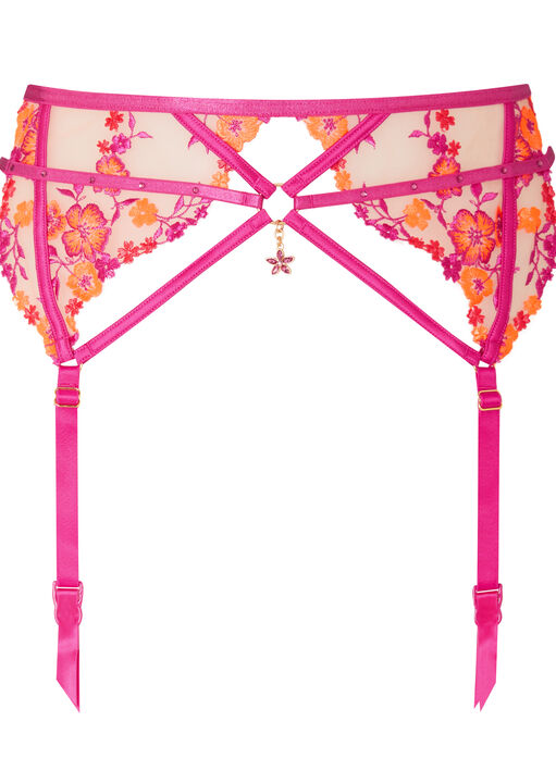 Tropical Tease Suspender Belt image number 5.0