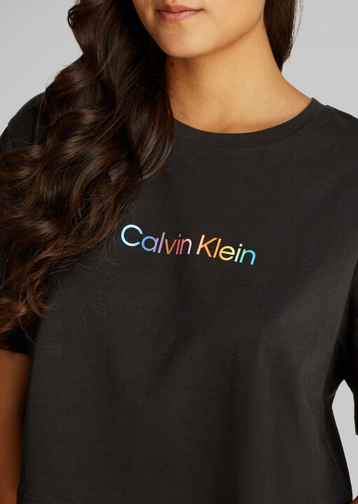 Pride Cotton Boxy Crop Tee image number 3.0