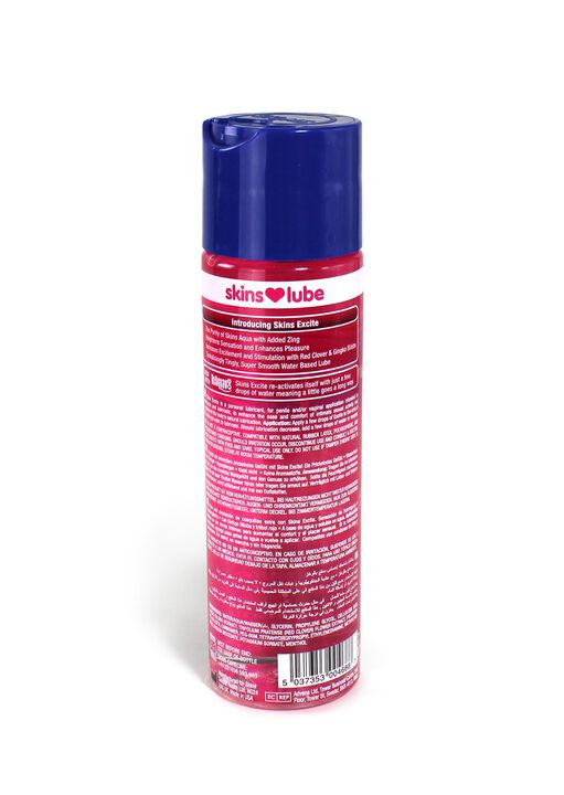 Skins Excite Tingling Water-Based Lubricant - 130ml image number 1.0