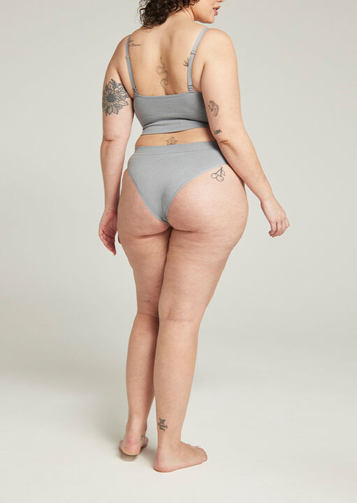 The Tencel Seamless High Leg Brief image number 2.0