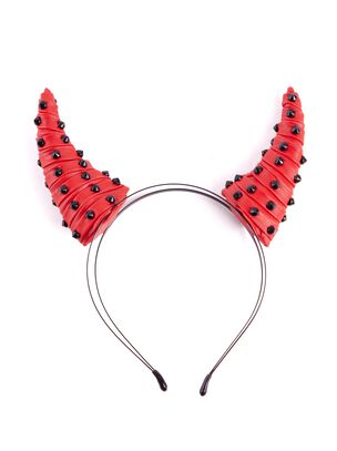 Studded Devil Horns