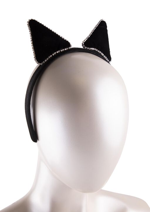 Velour and Diamante Cat Ears image number 3.0
