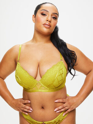 The Unforgettable Fuller Bust Padded Plunge Bra 