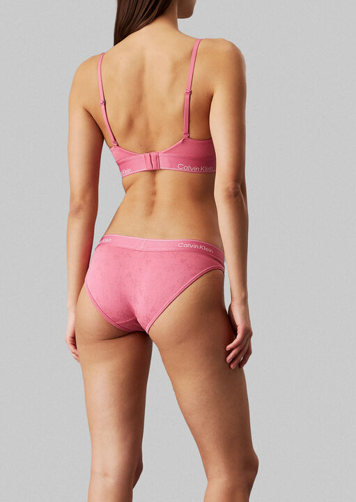 Modern Cotton Triangle Bralette image number 2.0