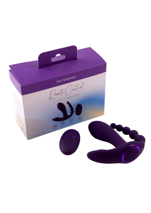 Remote Control 3 Way Vibrator image number 7.0