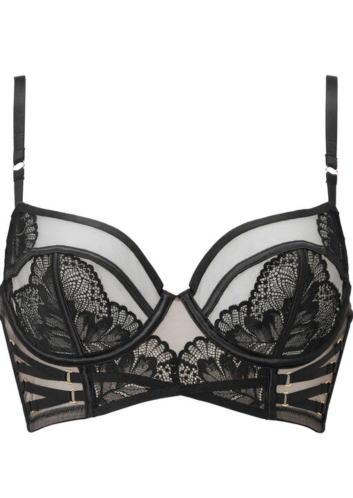 Laced In Love Non-Padded Balcony Bra image number 4.0