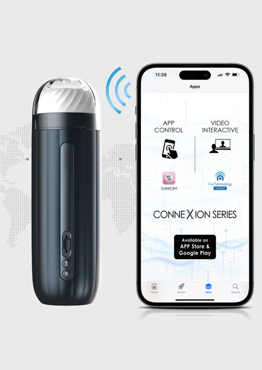 Svakom Hannes Neo Interactive Throbbing Masturbator image number 1.0