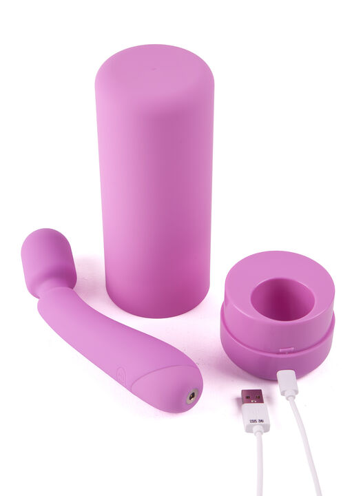 Moregasm+ Pleasure Unplugged Vibrating Massage Wand with Charging Case image number 4.0