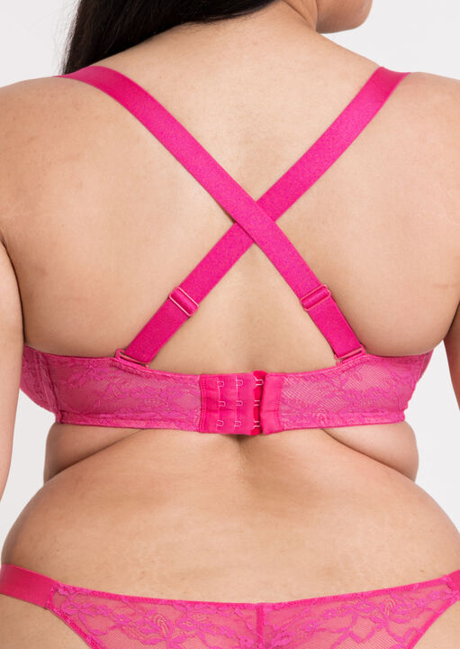 All Night Lace Balcony Bra image number 4.0