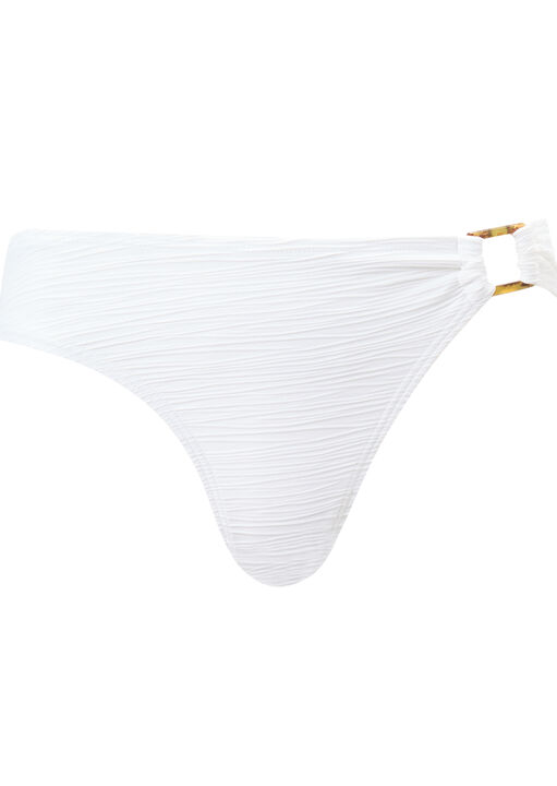 Swim Crinkle High Leg Bikini Bottom image number 7.0