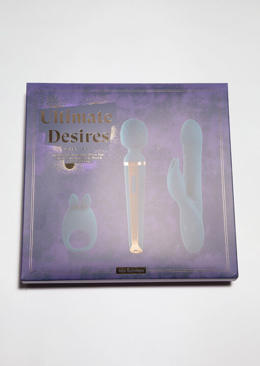 Ultimate Desires Waterproof Silicone 3 Piece Couples Toy Gift Set image number 0.0