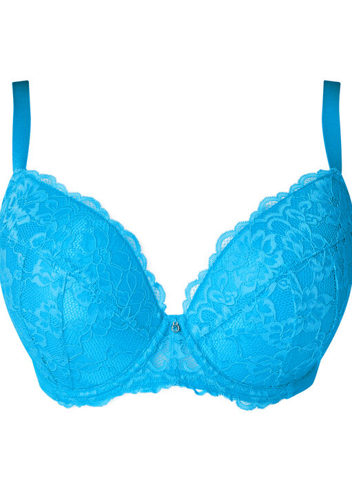 Sexy Lace Padded Plunge Bra image number 9.0