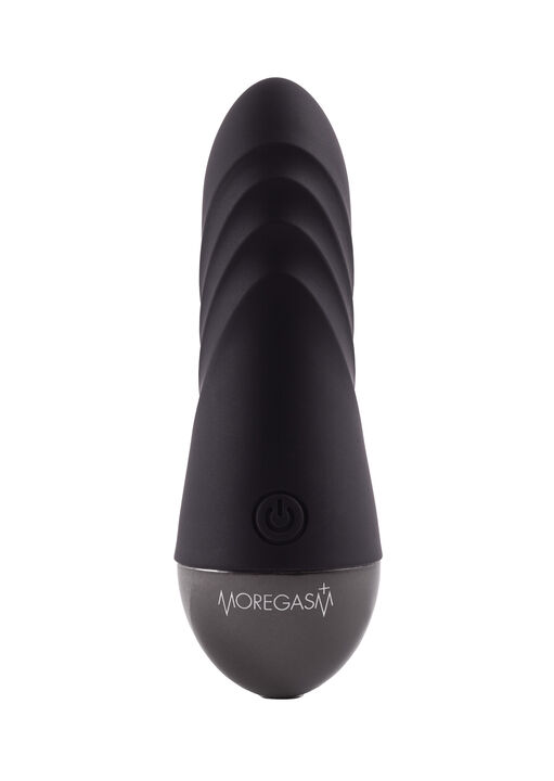 Moregasm+ Bullet Ridged Silicone Clitoral Vibrator image number 1.0