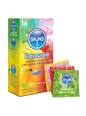 Skins Condoms Flavours 16 Pack