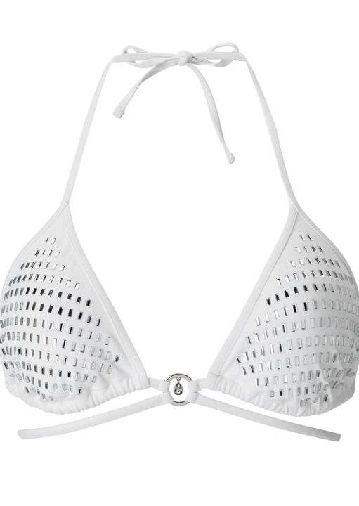 Pacific Pearl Padded Triangle Bikini Top image number 5.0