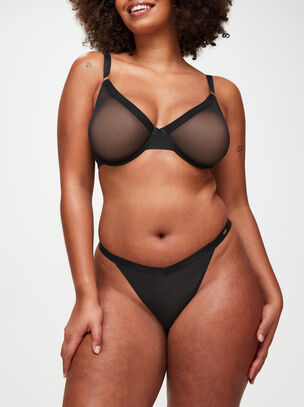 Zadie Fuller Bust Non Pad Plunge Bra