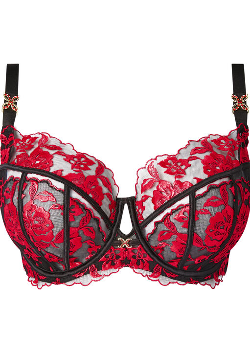Endless Attraction Non Padded Fuller Bust Balcony Bra image number 4.0