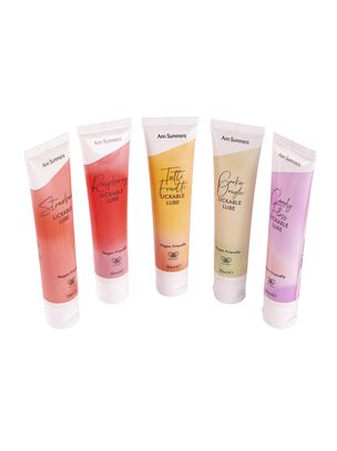 Flavoured Lickable Lubricants Gift Set 30ml - Pack of 5