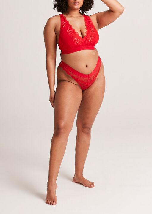 Picot Lace Fuller Cup Bralette image number 1.0