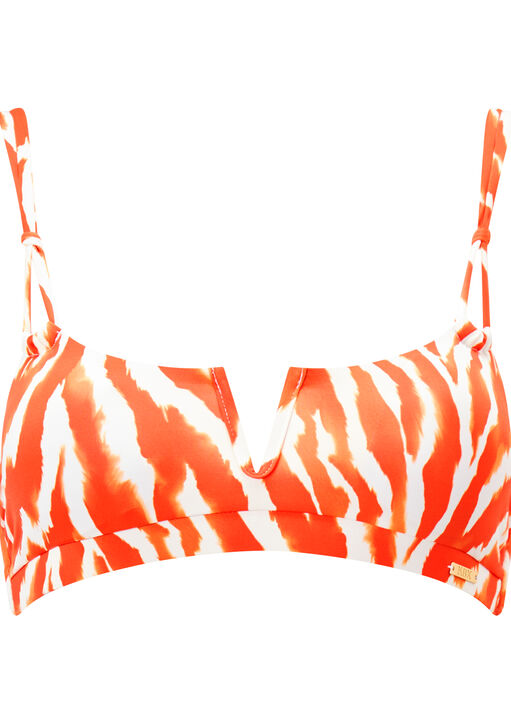 Swim Print Non Wired Bikini Top image number 4.0