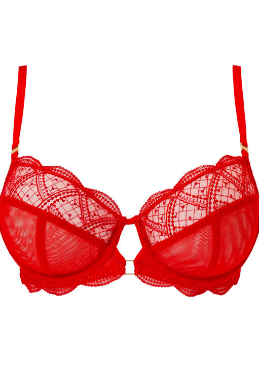 Eden Non Padded Balcony Bra image number 4.0