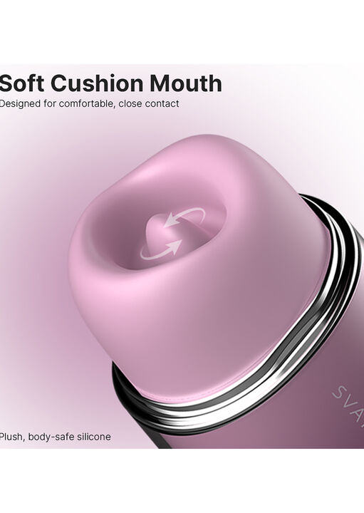 Svakom Klitty Triple-Action Tongue Licking & Suction Vibrator image number 5.0