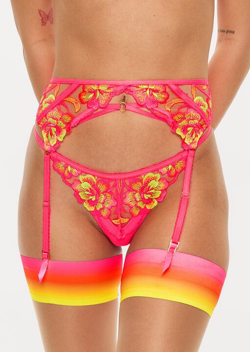 Tropical Oasis Suspender Belt image number 1.0