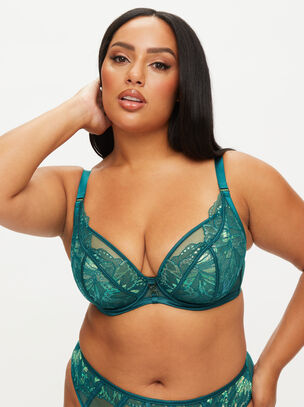 After Glow Fuller Bust Non Padded Plunge Bra