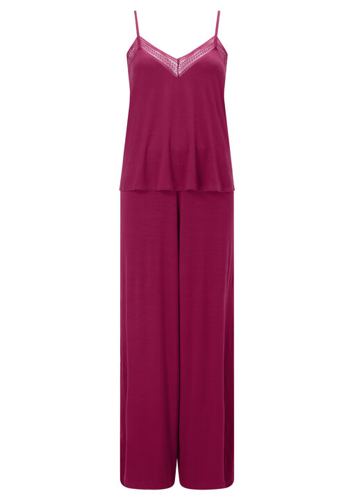 Knickerbox Ada Pyjama Cami Top & Trouser Set image number 9.0