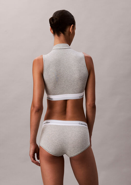 Icon Cotton Modal Boyshort image number 2.0